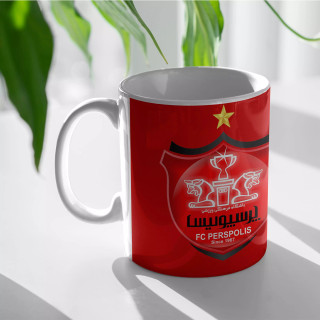 ماگ ( جعبه کادویی رایگان) سرامیکی پرسپولیس کد FH-2024