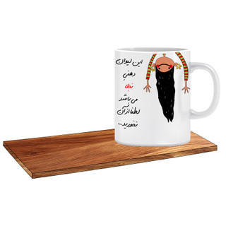 ماگ ( جعبه کادویی رایگان) طرح هدیه دخترانه نوجوان اسم نجلا